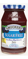 Smuckers Sugar Free Seedless Blackberry Jam with Splenda