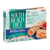 South Beach Diet Deli Ham & Turkey Wrap Sandwich Kit
