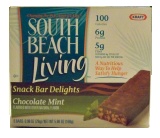 South Beach Living Chocolate Mint Snack Bars
