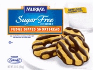Murray Sugar Free Fudge Dipped Shortbread Cookies
