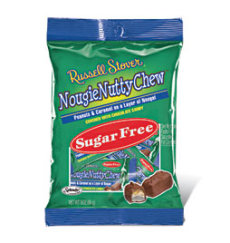 Russell Stover Sugar Free Nougie Nutty Chew