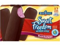 Blue Bunny Sweet Freedom Black Raspberry Ice Cream Bars
